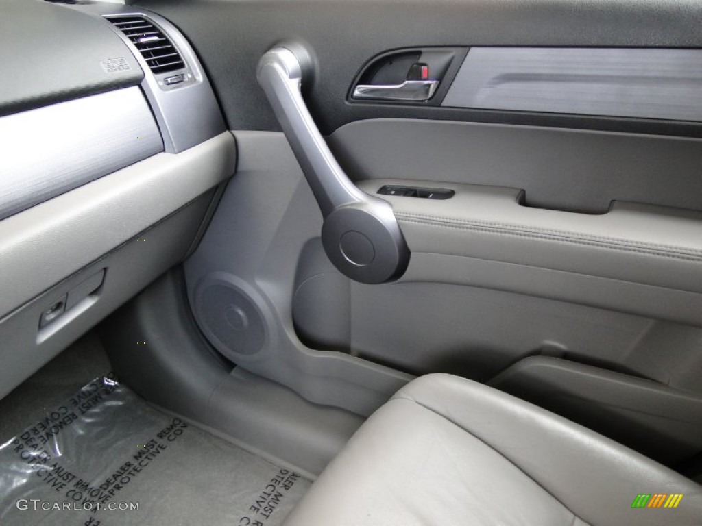 2008 CR-V EX-L - Taffeta White / Gray photo #23