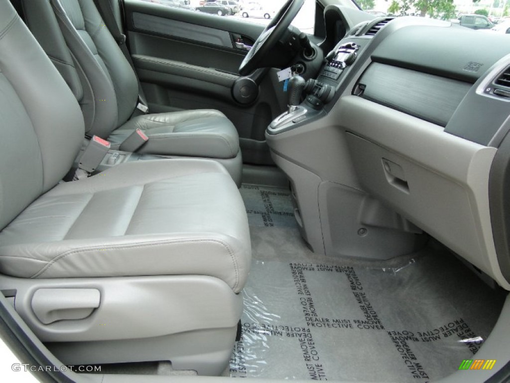 2008 CR-V EX-L - Taffeta White / Gray photo #26