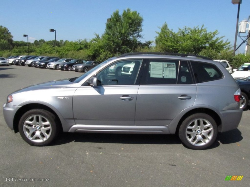 Silver Grey Metallic 2006 BMW X3 3.0i Exterior Photo #52150731