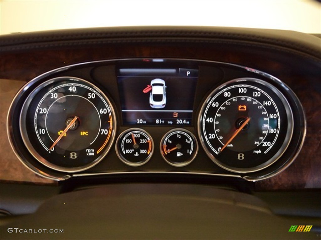 2012 Bentley Continental GT Standard Continental GT Model Gauges Photo #52150788