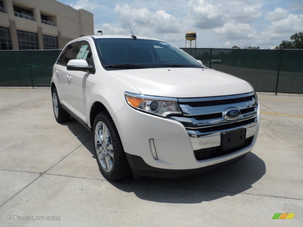 White Platinum Tri-Coat 2011 Ford Edge Limited Exterior Photo #52150983