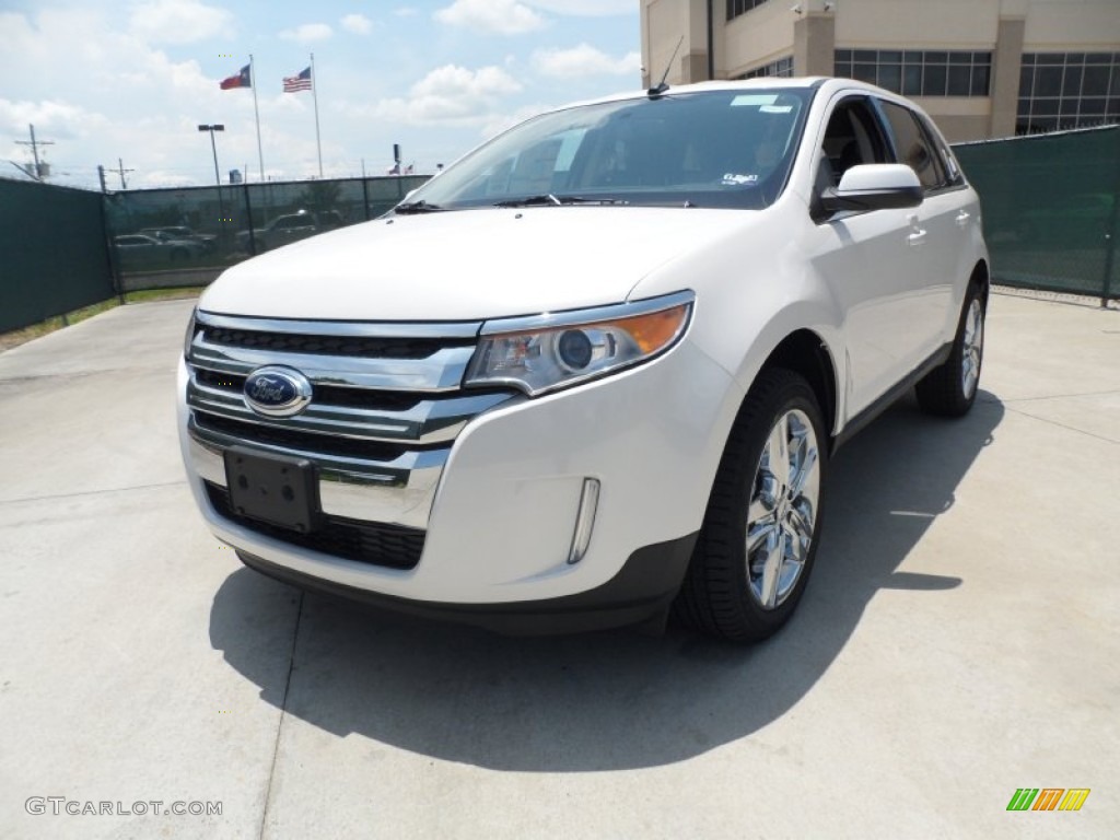 White Platinum Tri-Coat 2011 Ford Edge Limited Exterior Photo #52151097