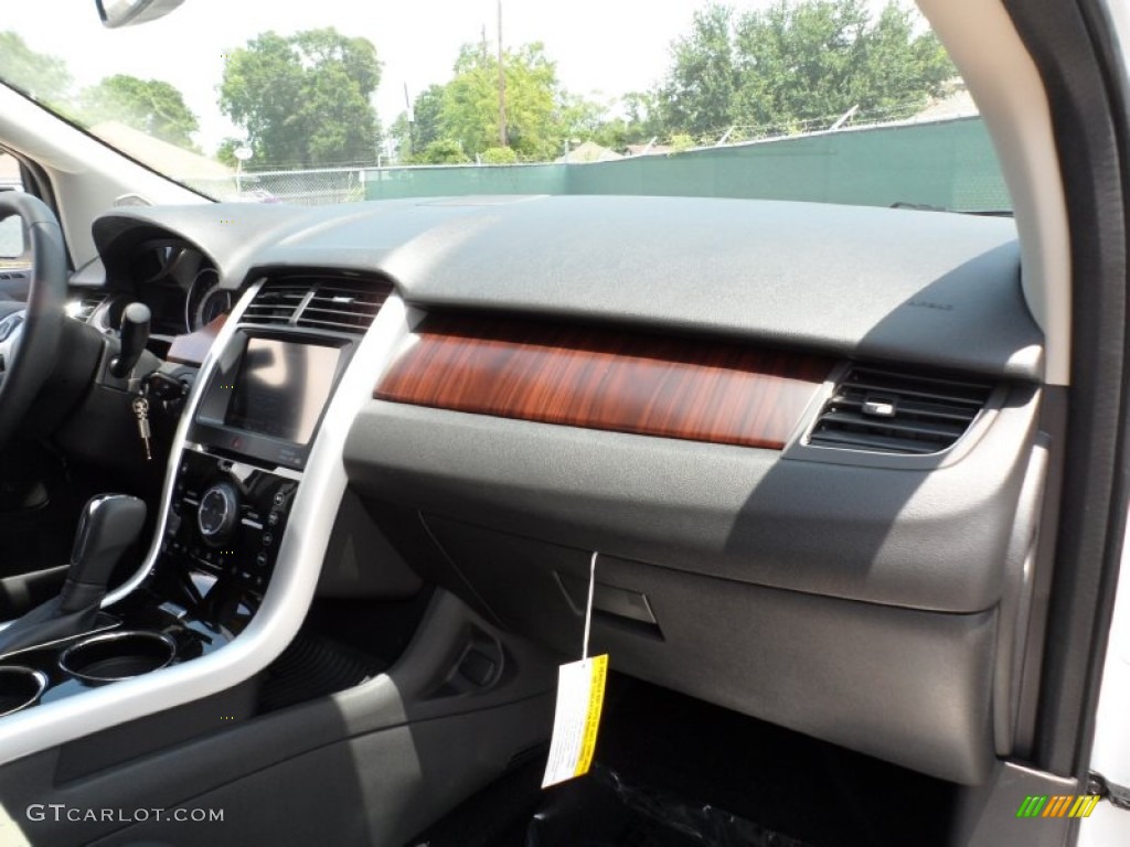 2011 Ford Edge Limited Charcoal Black Dashboard Photo #52151214