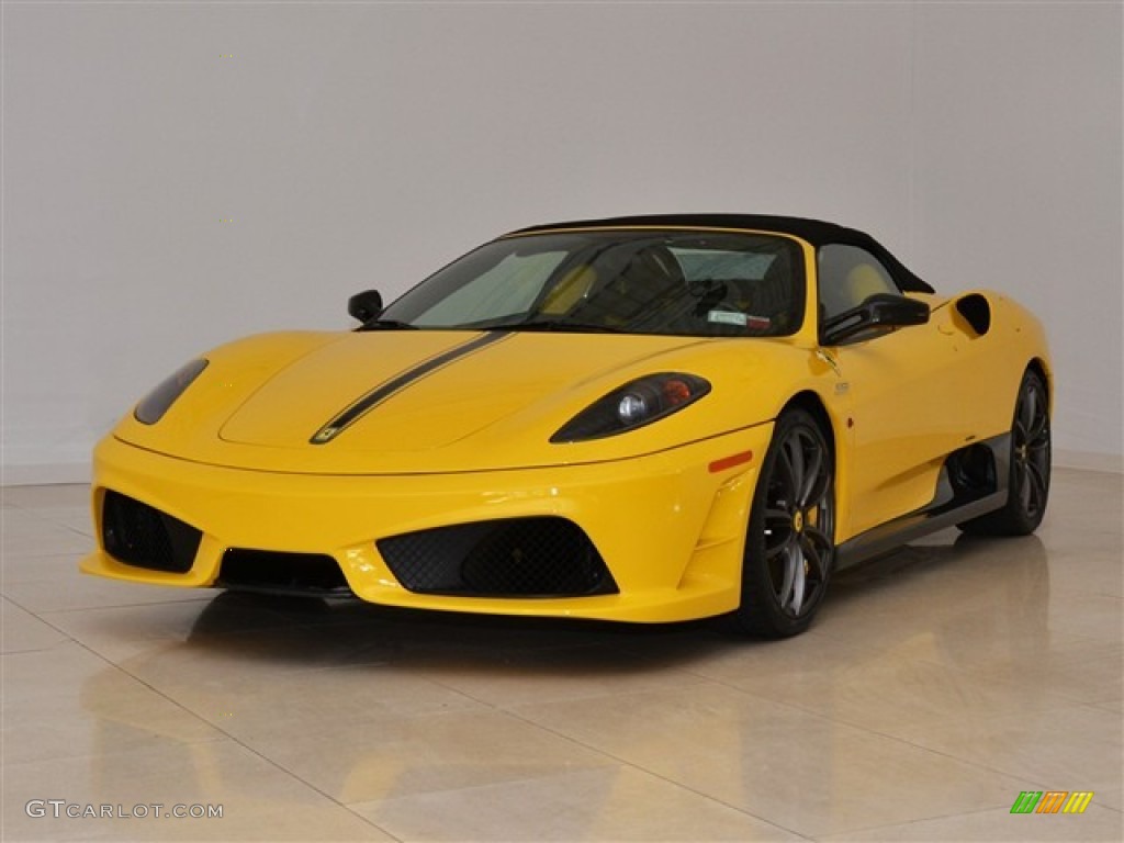 Giallo Modena (Yellow) 2009 Ferrari F430 16M Scuderia Spider Exterior Photo #52151538