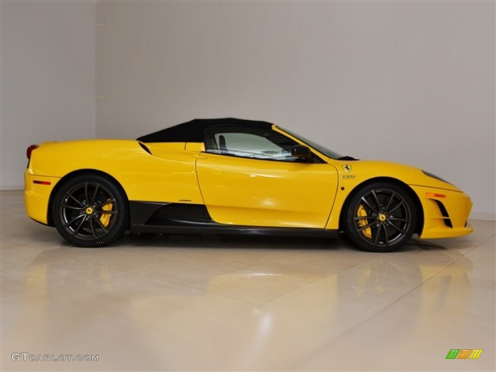Giallo Modena (Yellow) 2009 Ferrari F430 16M Scuderia Spider Exterior Photo #52151619