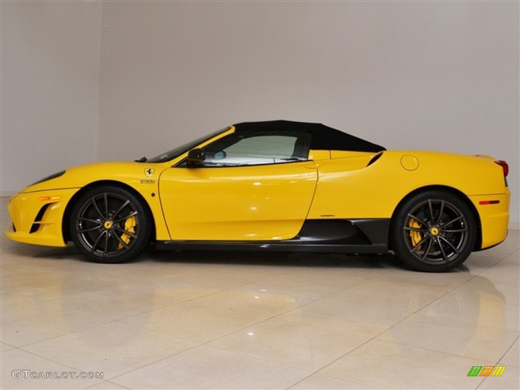Giallo Modena (Yellow) 2009 Ferrari F430 16M Scuderia Spider Exterior Photo #52151631