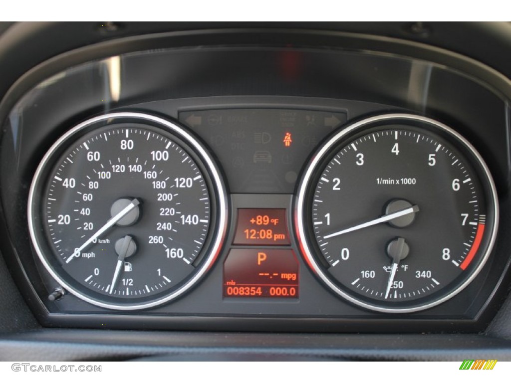 2011 BMW 3 Series 328i xDrive Coupe Gauges Photo #52151733