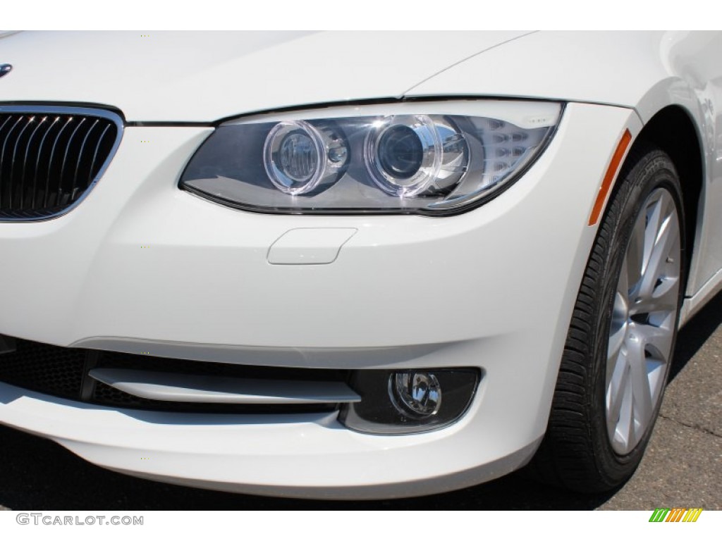 2011 3 Series 328i xDrive Coupe - Alpine White / Cream Beige photo #29