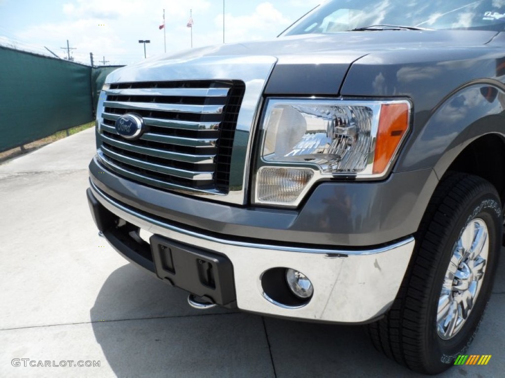 2011 F150 Texas Edition SuperCrew 4x4 - Sterling Grey Metallic / Steel Gray photo #10