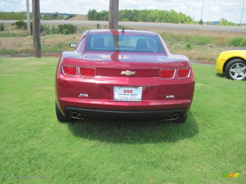 2011 Camaro LT Coupe - Red Jewel Metallic / Black photo #5