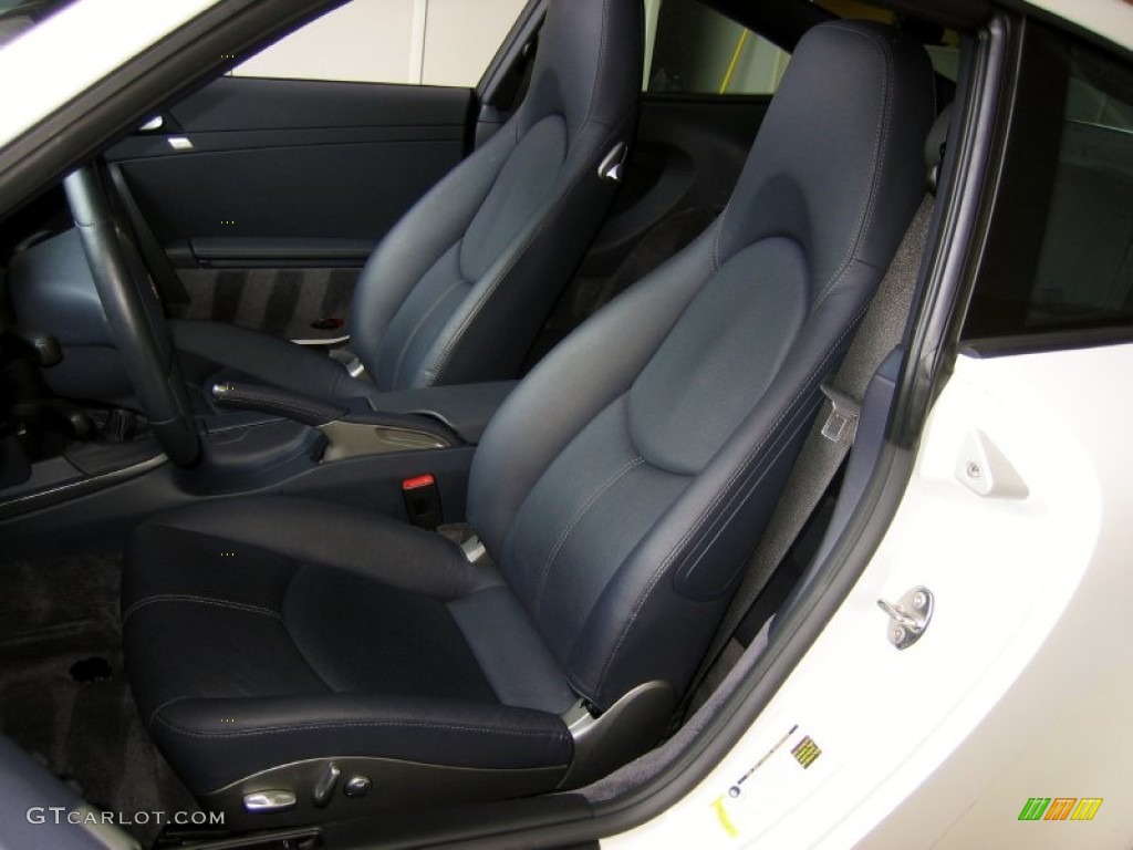 2008 911 Carrera S Coupe - Carrara White / Sea Blue photo #14