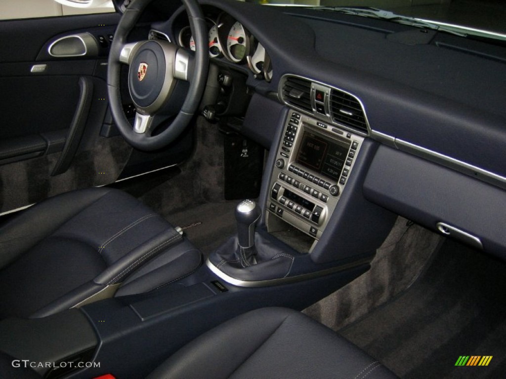 2008 911 Carrera S Coupe - Carrara White / Sea Blue photo #21