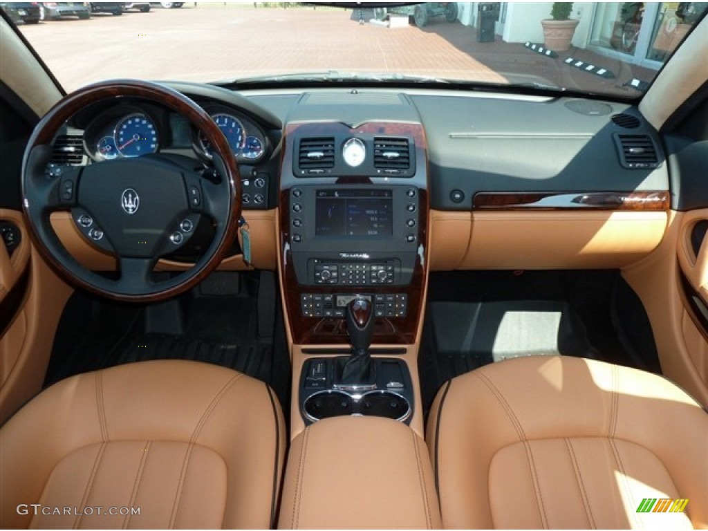 2011 Maserati Quattroporte S Cuoio Dashboard Photo #52152876