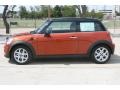 2011 Spice Orange Metallic Mini Cooper Hardtop  photo #9