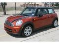 2011 Spice Orange Metallic Mini Cooper Hardtop  photo #10