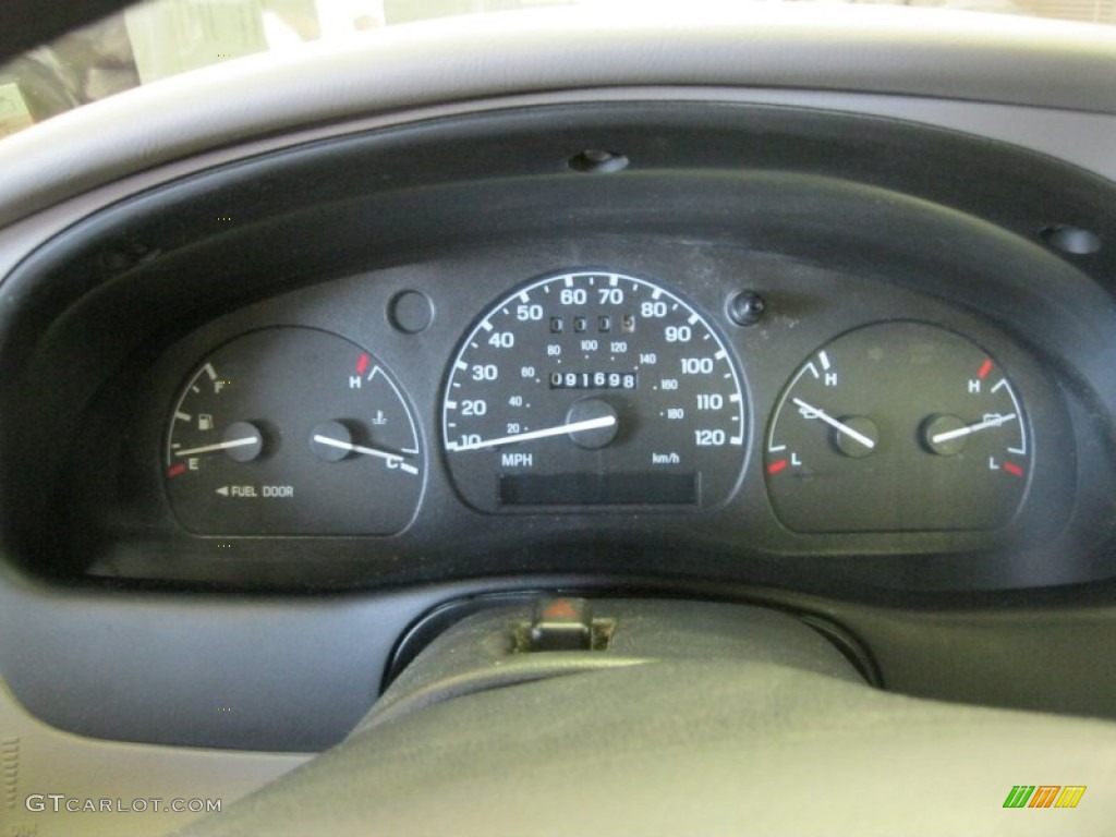 2000 Ford Ranger XL Regular Cab Gauges Photo #52154358