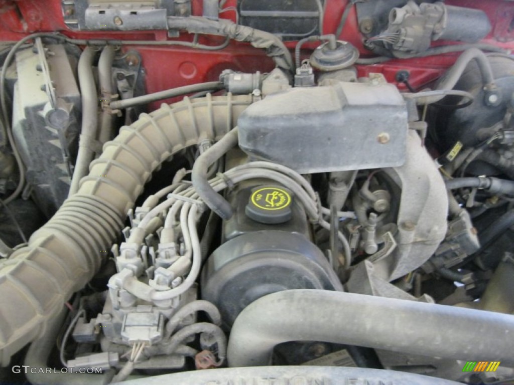 2000 Ford Ranger XL Regular Cab 2.5 Liter SOHC 8V 4 Cylinder Engine Photo #52154370