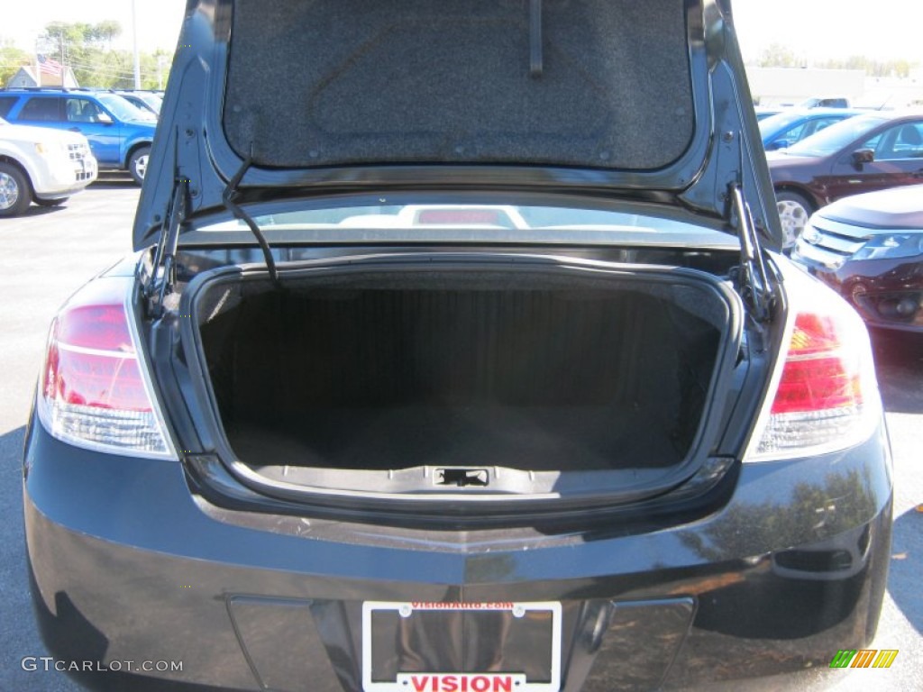 2009 Aura XR V6 - Carbon Flash Metallic / Gray photo #6