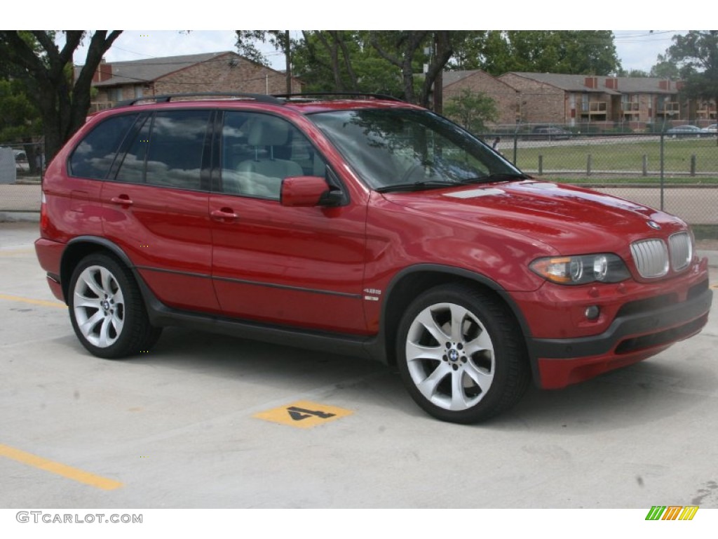 Imola Red 2004 BMW X5 4.8is Exterior Photo #52155573