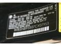 2007 BMW M5 Sedan Info Tag