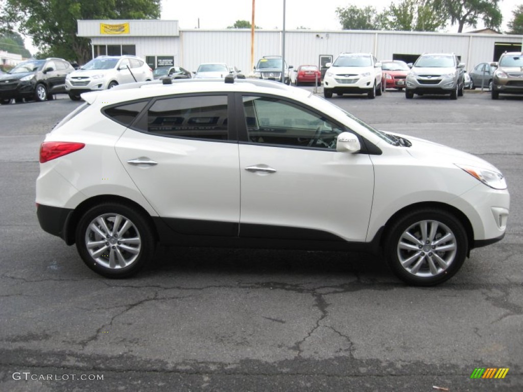 Cotton White 2012 Hyundai Tucson Limited Exterior Photo #52156650