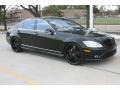 Black 2008 Mercedes-Benz S 550 Sedan Exterior
