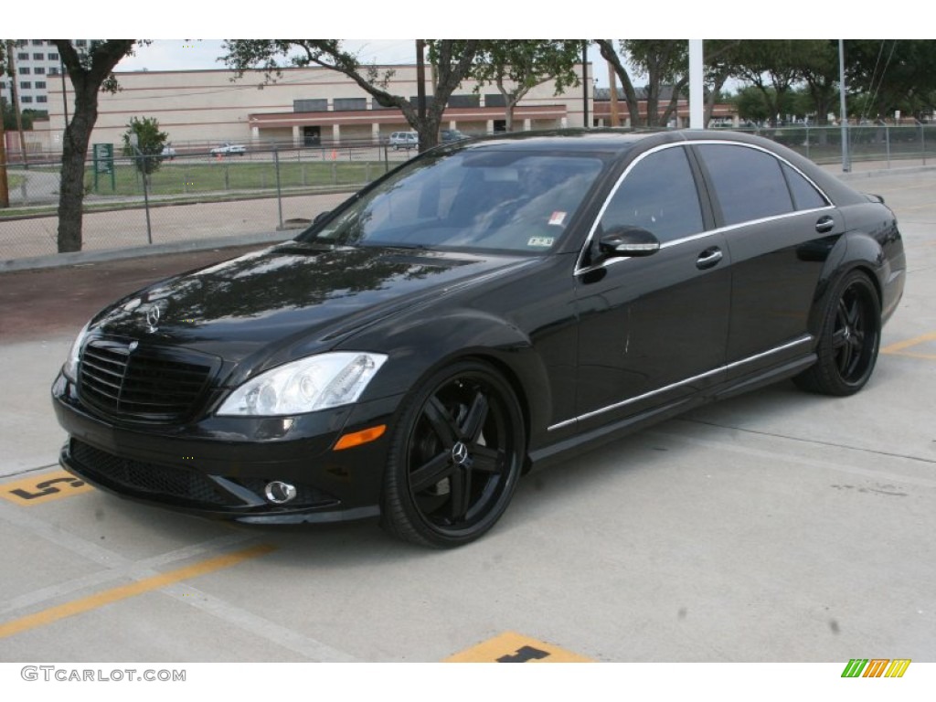 Black 2008 Mercedes-Benz S 550 Sedan Exterior Photo #52156998