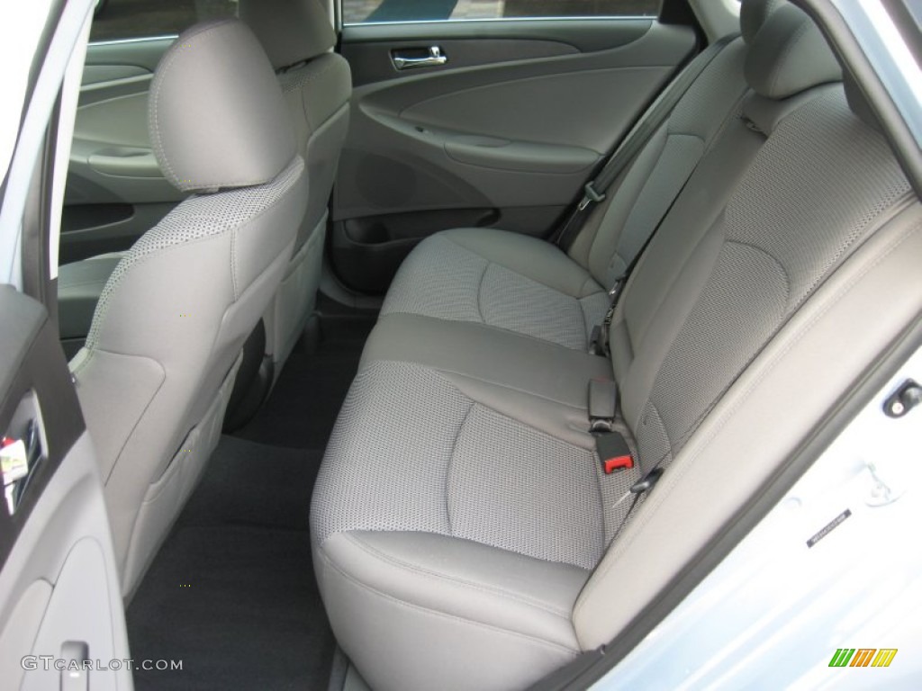 Gray Interior 2012 Hyundai Sonata GLS Photo #52157271