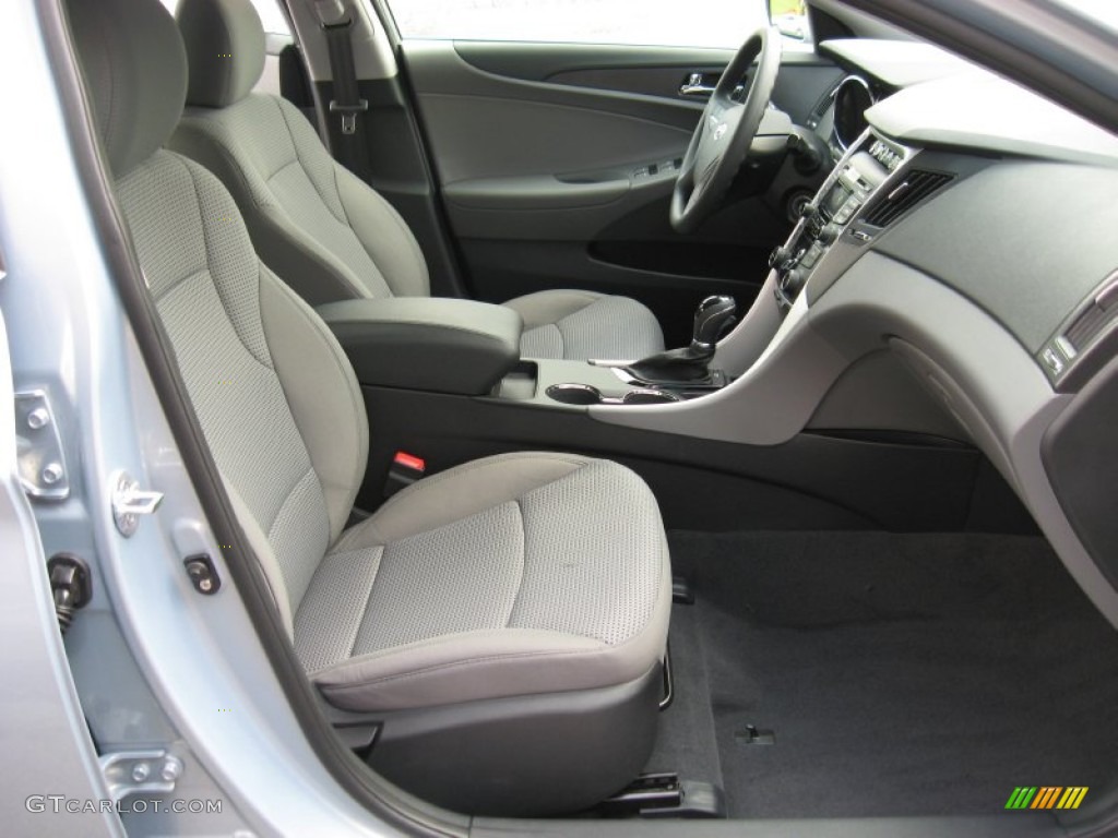 Gray Interior 2012 Hyundai Sonata GLS Photo #52157340