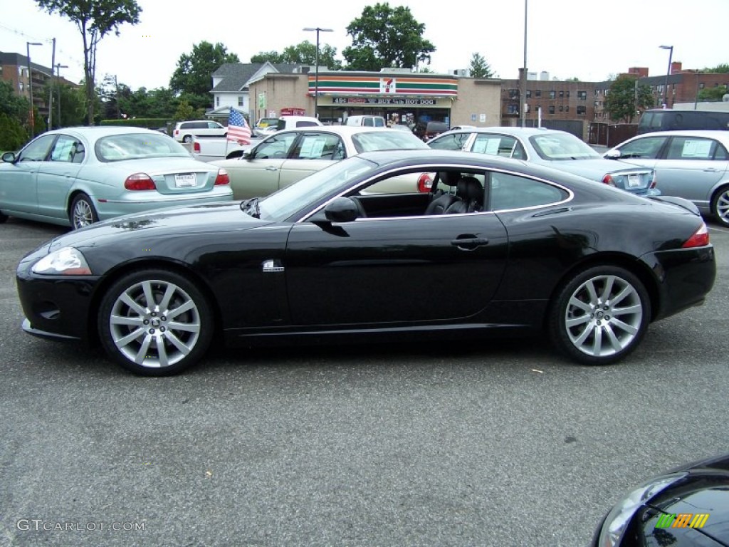 Ultimate Black 2009 Jaguar XK XK8 Coupe Exterior Photo #52157505