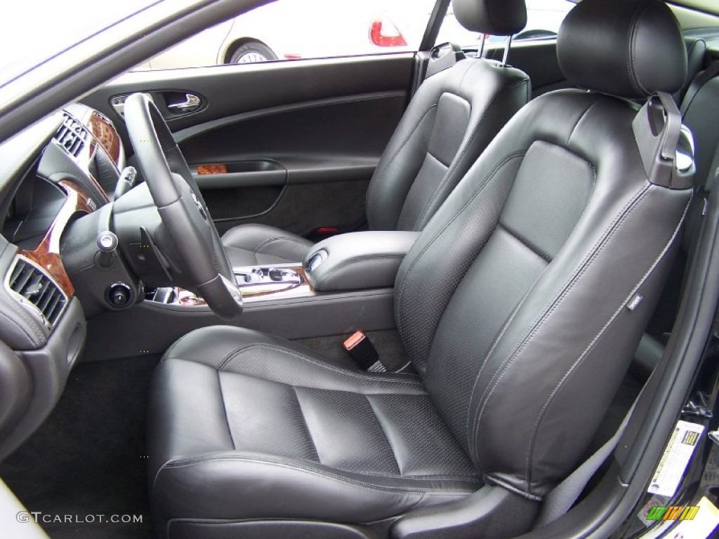 Charcoal Interior 2009 Jaguar XK XK8 Coupe Photo #52157778