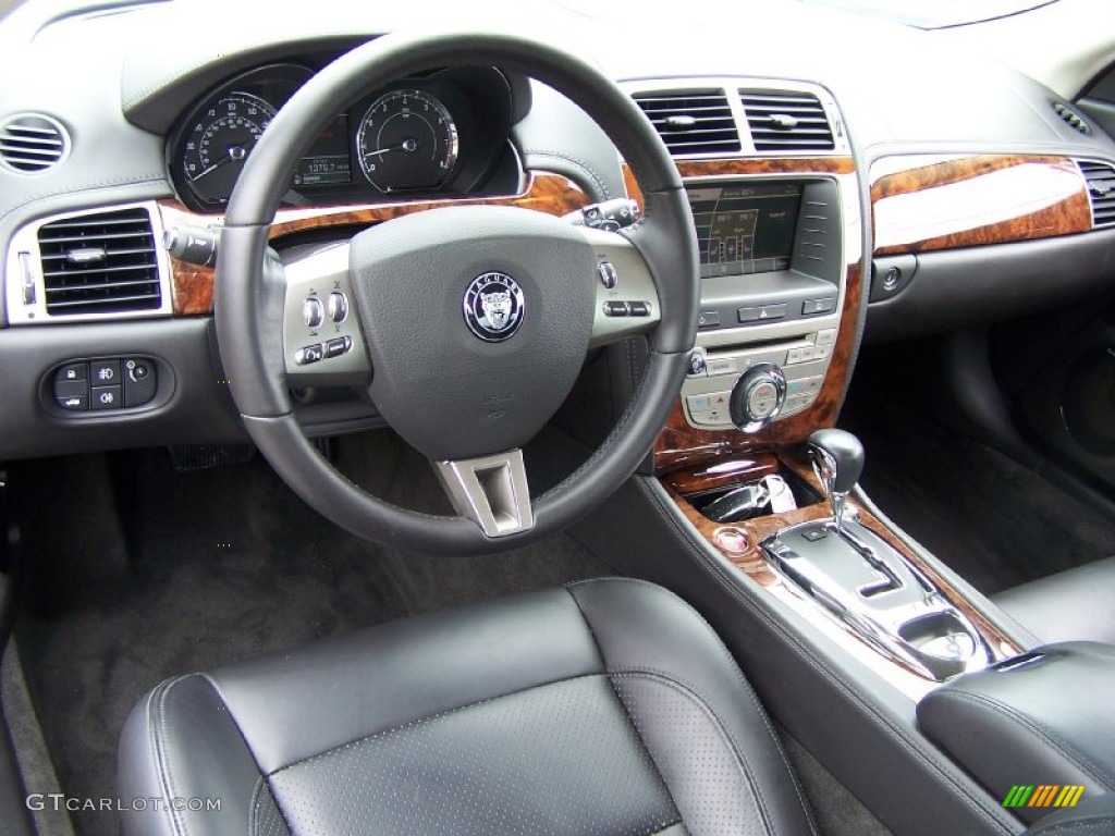 Charcoal Interior 2009 Jaguar XK XK8 Coupe Photo #52157793