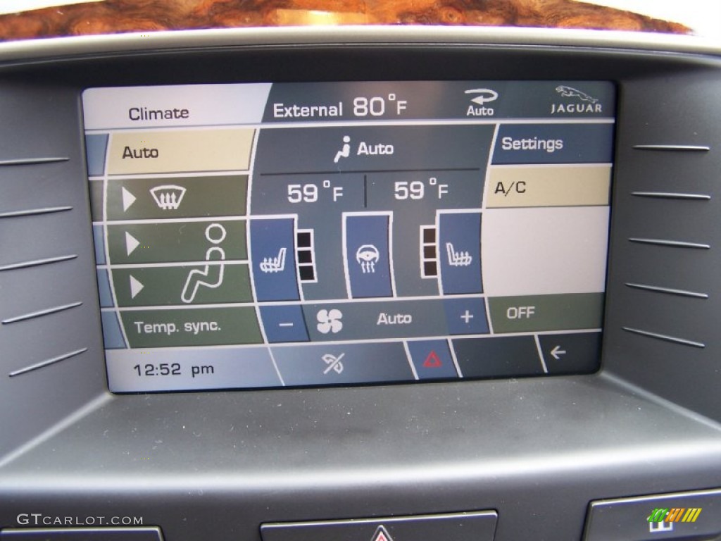 2009 Jaguar XK XK8 Coupe Controls Photo #52157877