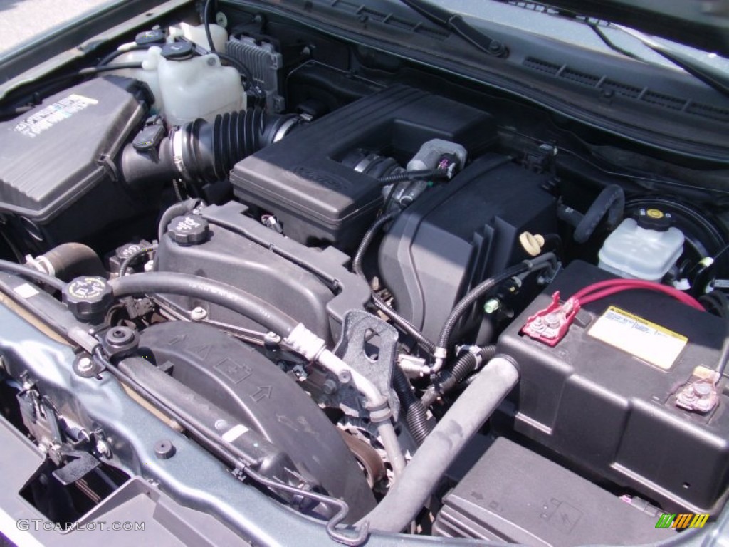 2006 GMC Canyon SLT Crew Cab 4x4 3.5 Liter DOHC 20-Valve Vortec 5 Cylinder Engine Photo #52158336