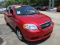 2011 Sport Red Chevrolet Aveo LT Sedan  photo #5