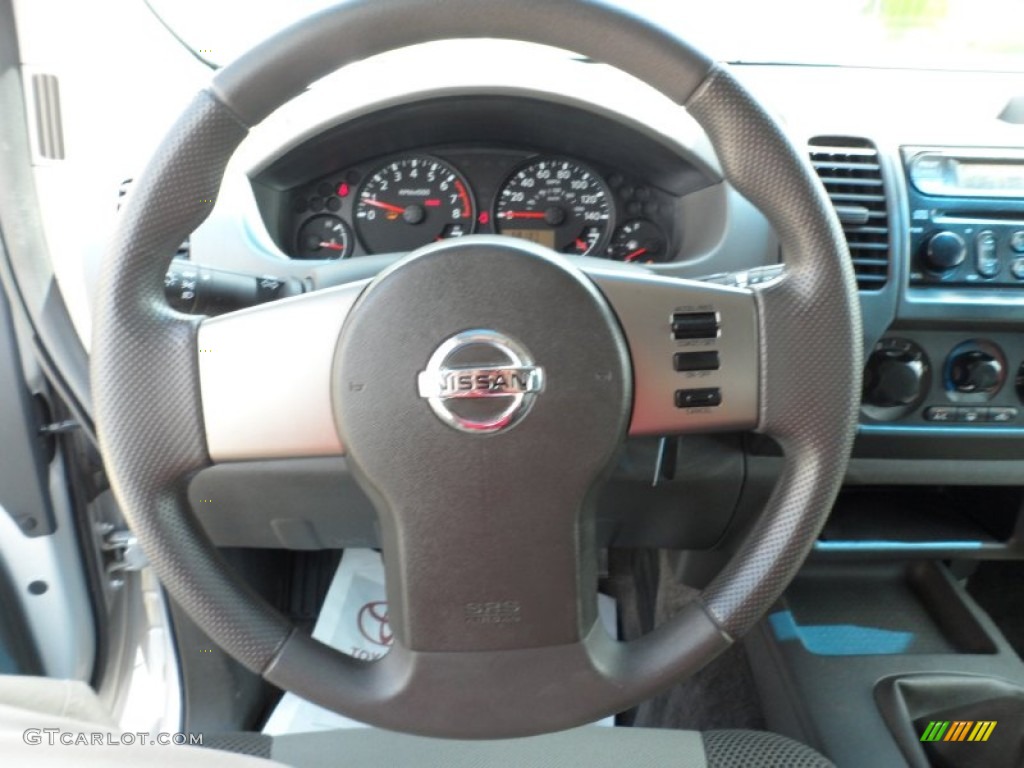 2005 Nissan Xterra S Steel/Graphite Steering Wheel Photo #52159543
