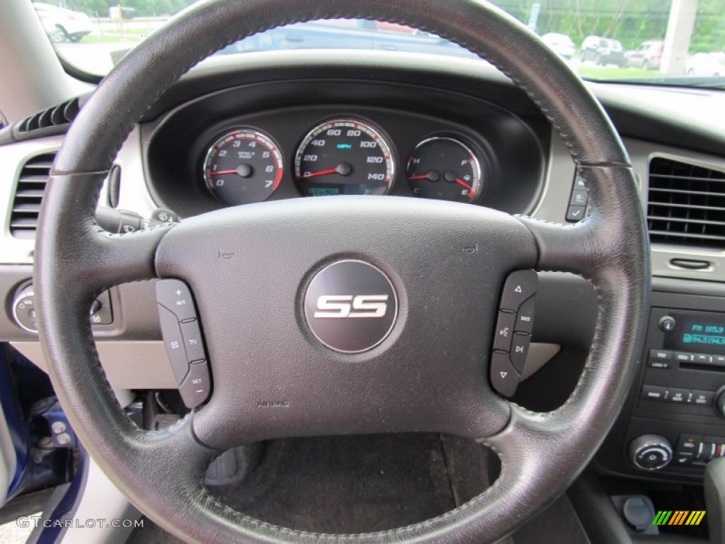 2006 Chevrolet Monte Carlo SS Gray Steering Wheel Photo #52160491