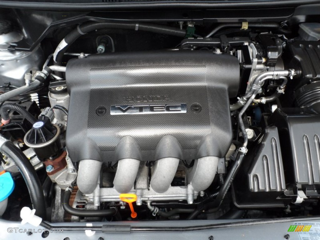 2008 Fit Hatchback - Storm Silver Metallic / Black/Grey photo #30