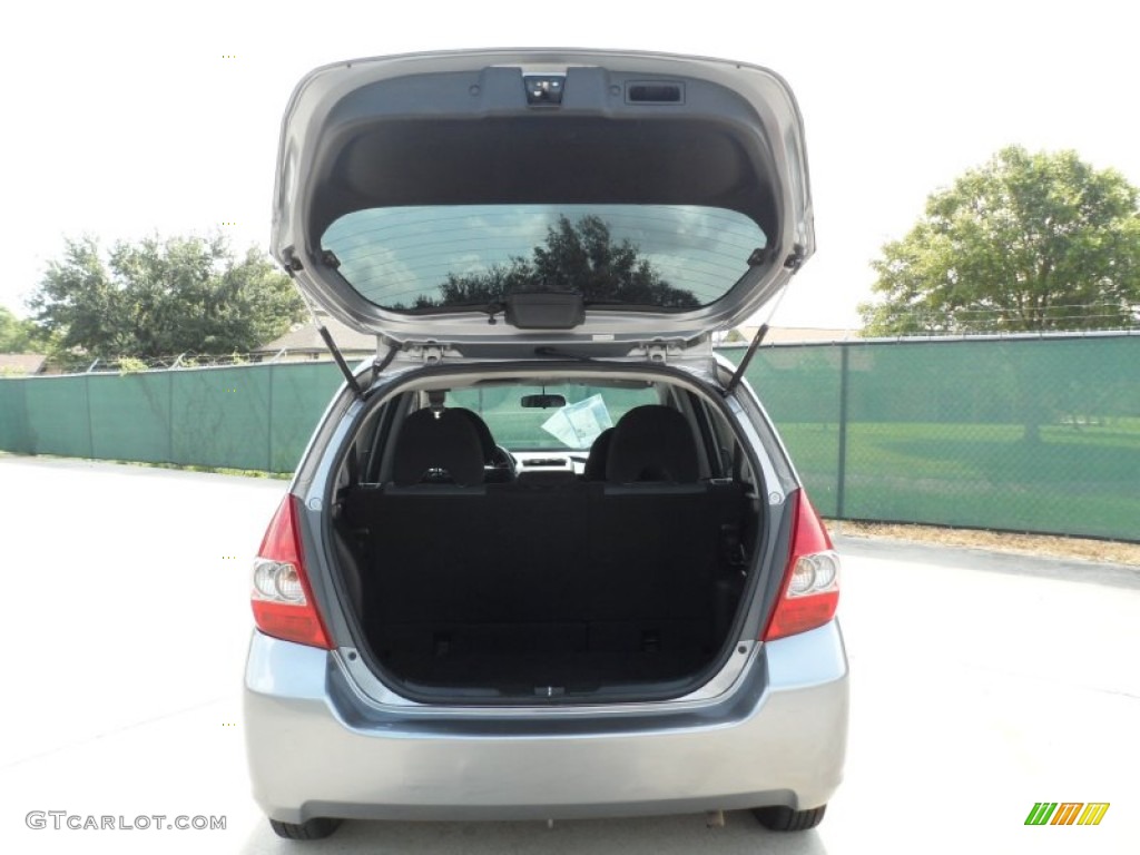 2008 Fit Hatchback - Storm Silver Metallic / Black/Grey photo #38