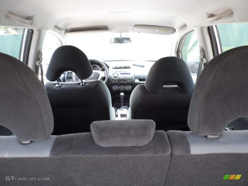 2008 Fit Hatchback - Storm Silver Metallic / Black/Grey photo #39