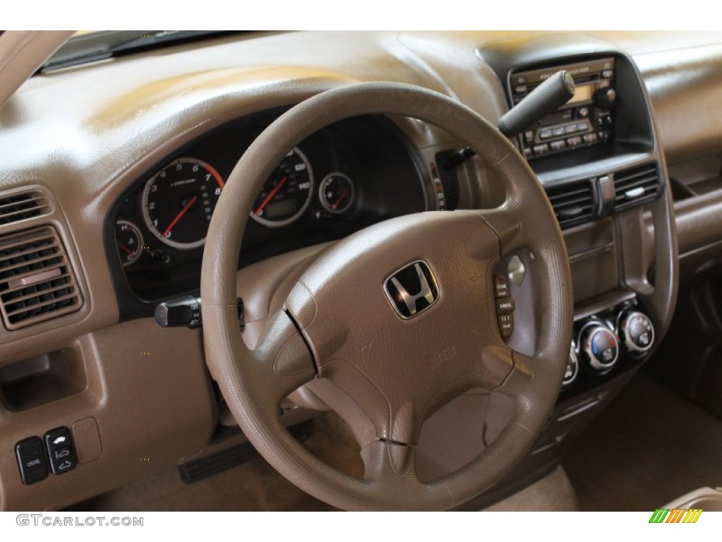 2002 CR-V EX 4WD - Chianti Red Pearl / Saddle photo #8