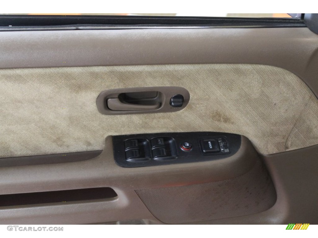 2002 CR-V EX 4WD - Chianti Red Pearl / Saddle photo #9