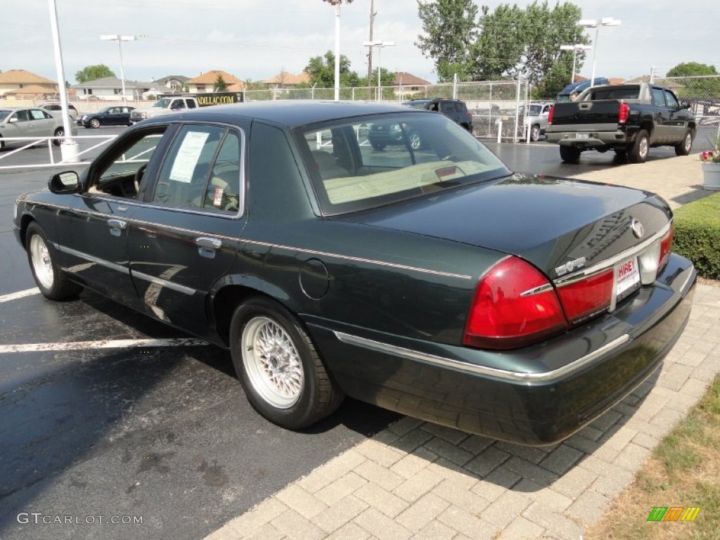 2002 Grand Marquis LS - Aspen Green Metallic / Medium Parchment photo #6