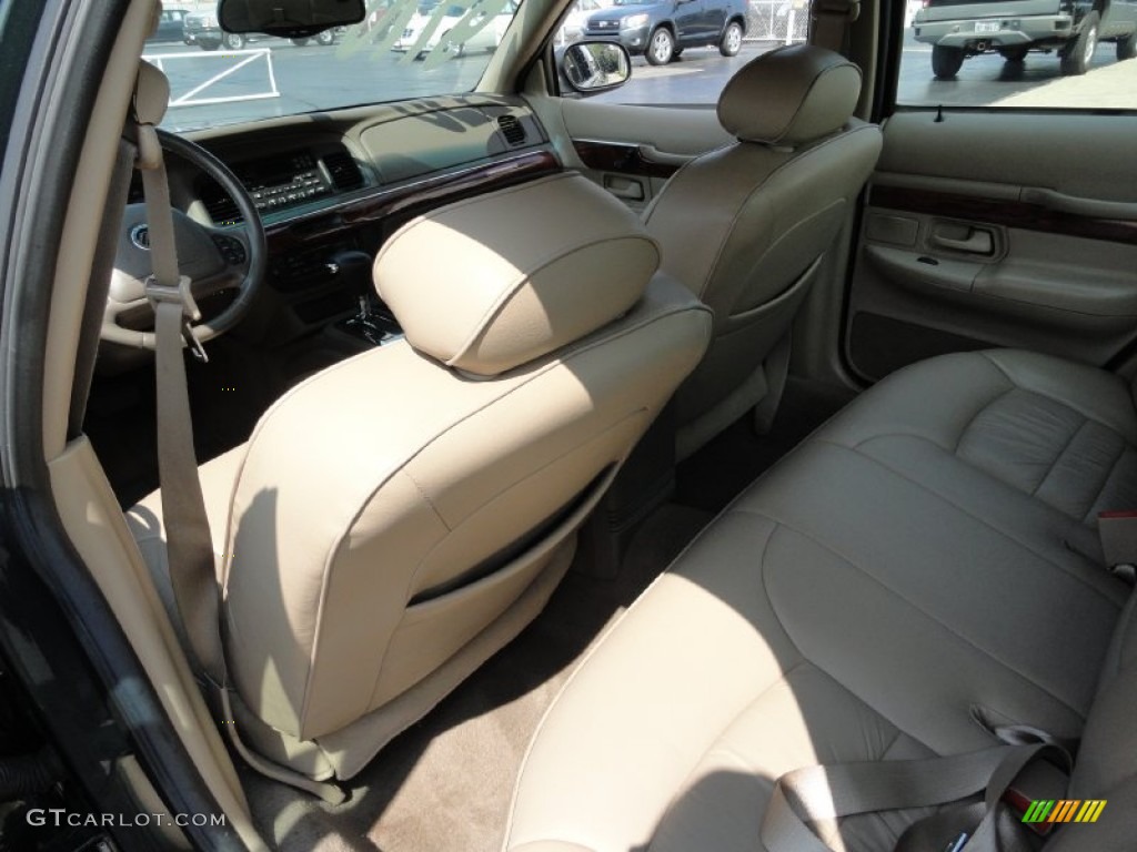 2002 Grand Marquis LS - Aspen Green Metallic / Medium Parchment photo #10