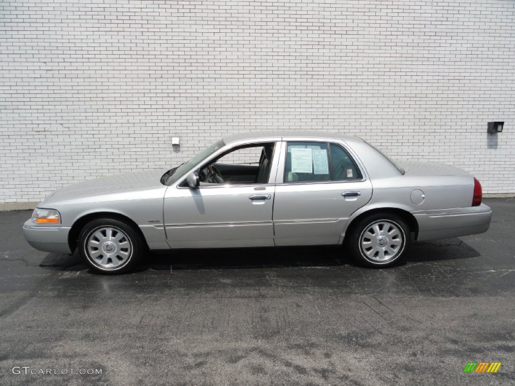 2004 Grand Marquis LS - Silver Birch Metallic / Light Flint photo #3