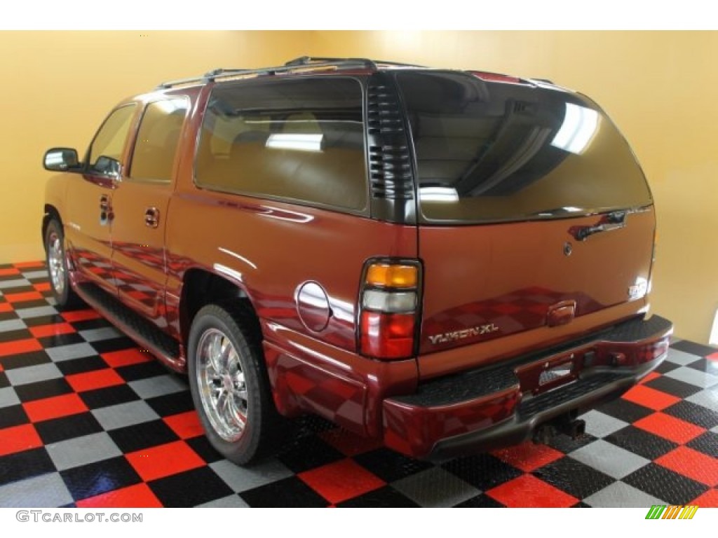 2005 Yukon XL Denali AWD - Sport Red Metallic / Sandstone photo #3