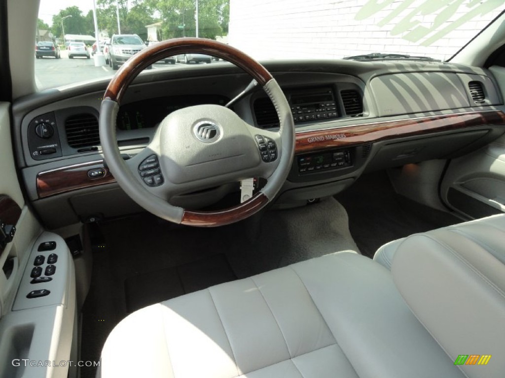 2004 Grand Marquis LS - Silver Birch Metallic / Light Flint photo #9
