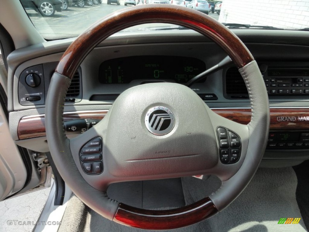 2004 Grand Marquis LS - Silver Birch Metallic / Light Flint photo #17