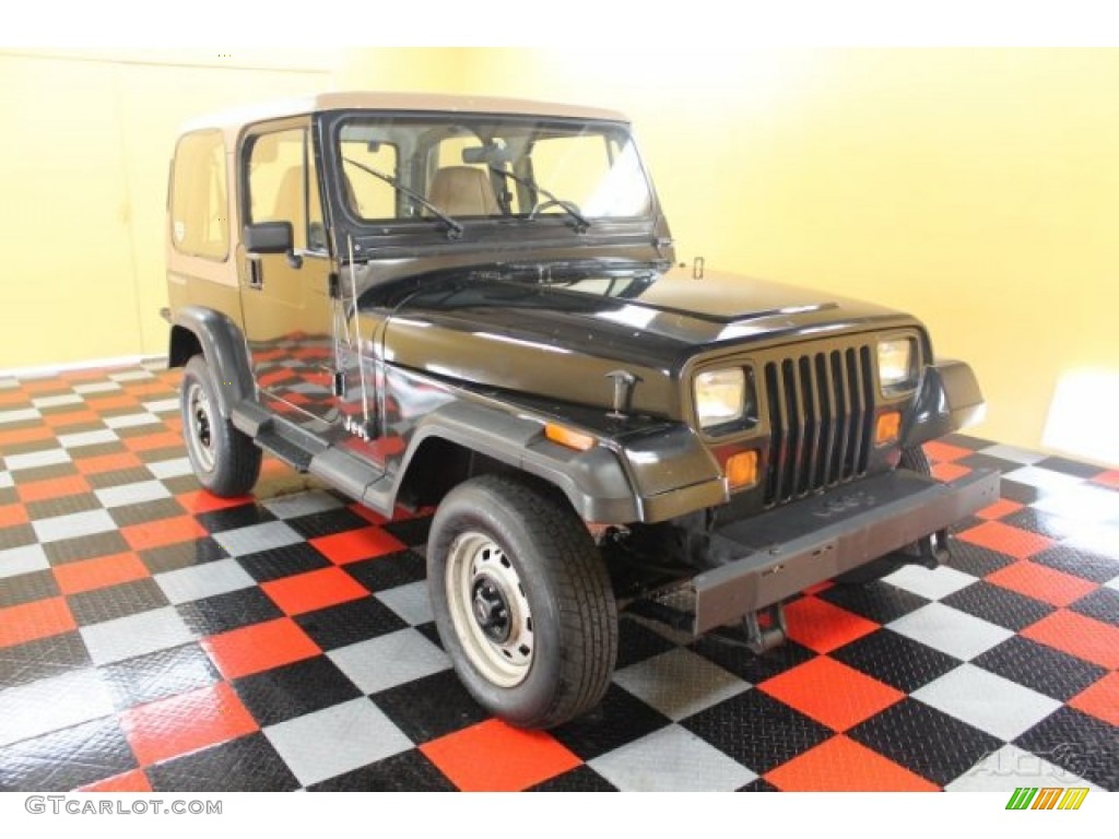 Black Jeep Wrangler