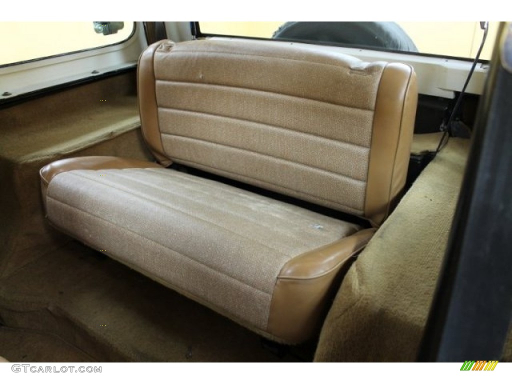 Camel Interior 1993 Jeep Wrangler S 4x4 Photo #52163911